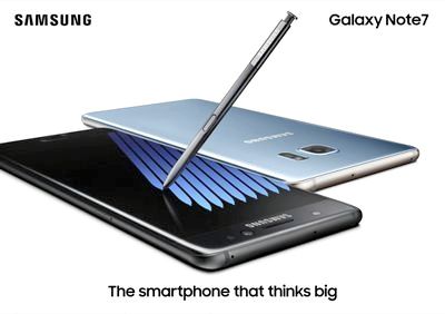 Samsung представила Galaxy Note 7 официально